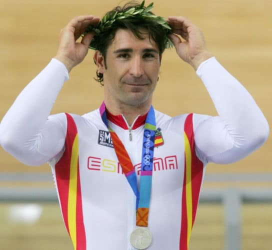 José Antonio Escuredo, exciclista y entrenador de ciclismo en pista 1 escuerdo medalla de plata