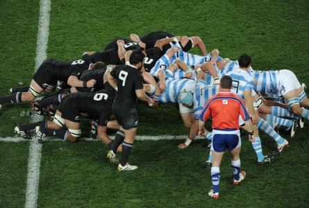 Melé de rugby