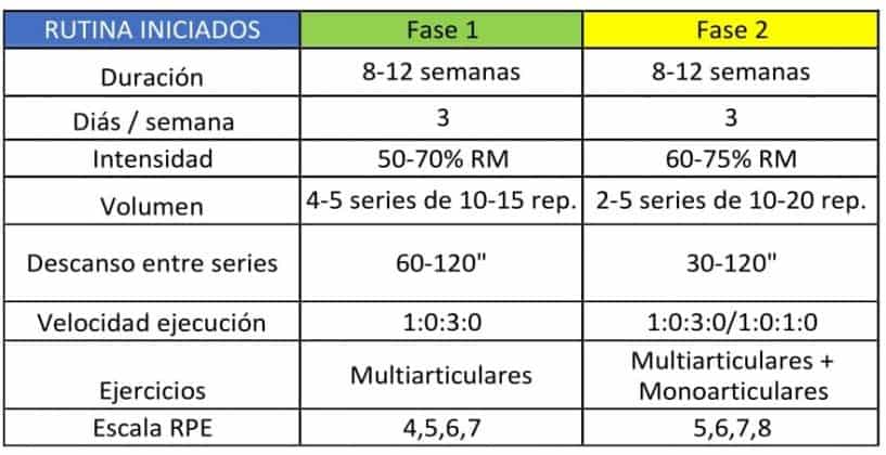 Rutina De Hipertrofia Muscular: 1 Propuesta Práctica