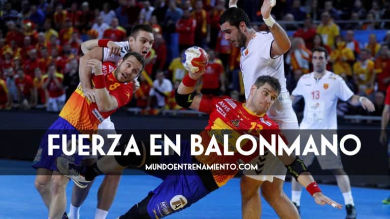 La fuerza en el Balonmano