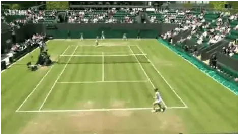 Imagen de Wimbledon, el Grand Slam donde se requiere mas velocidad de reacción