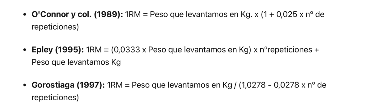 Calculadora 1RM para press de banca (Ecuación de Mayhew)