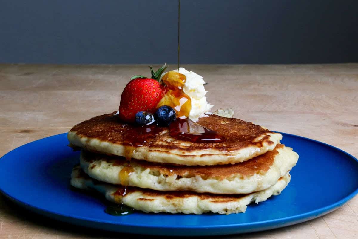 Tortitas con leche de soja