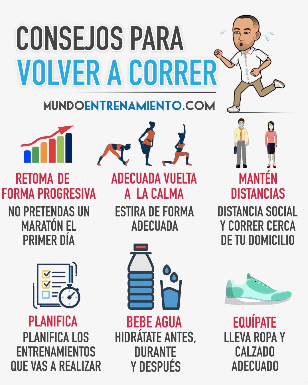 Consejos para volver a correr