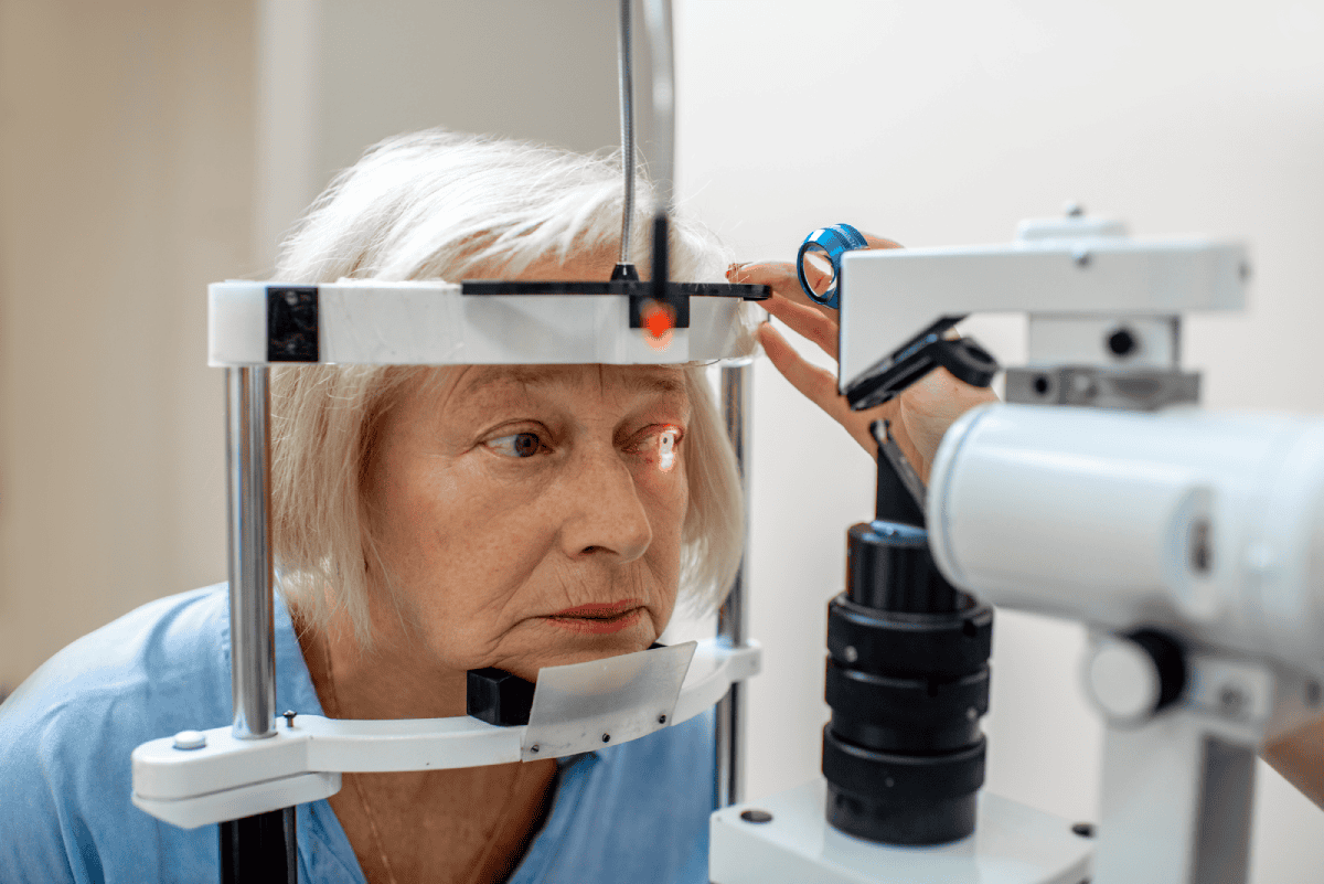 Glaucoma en personas mayores