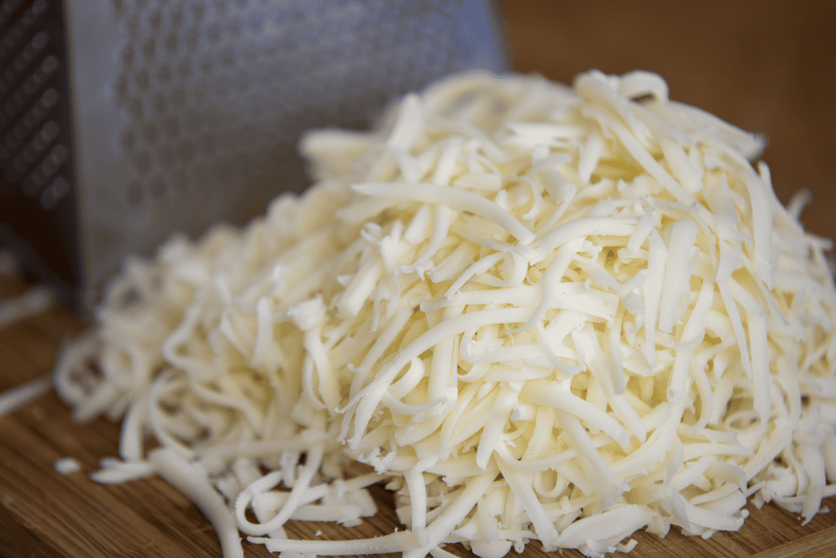 tiras queso mozzarella