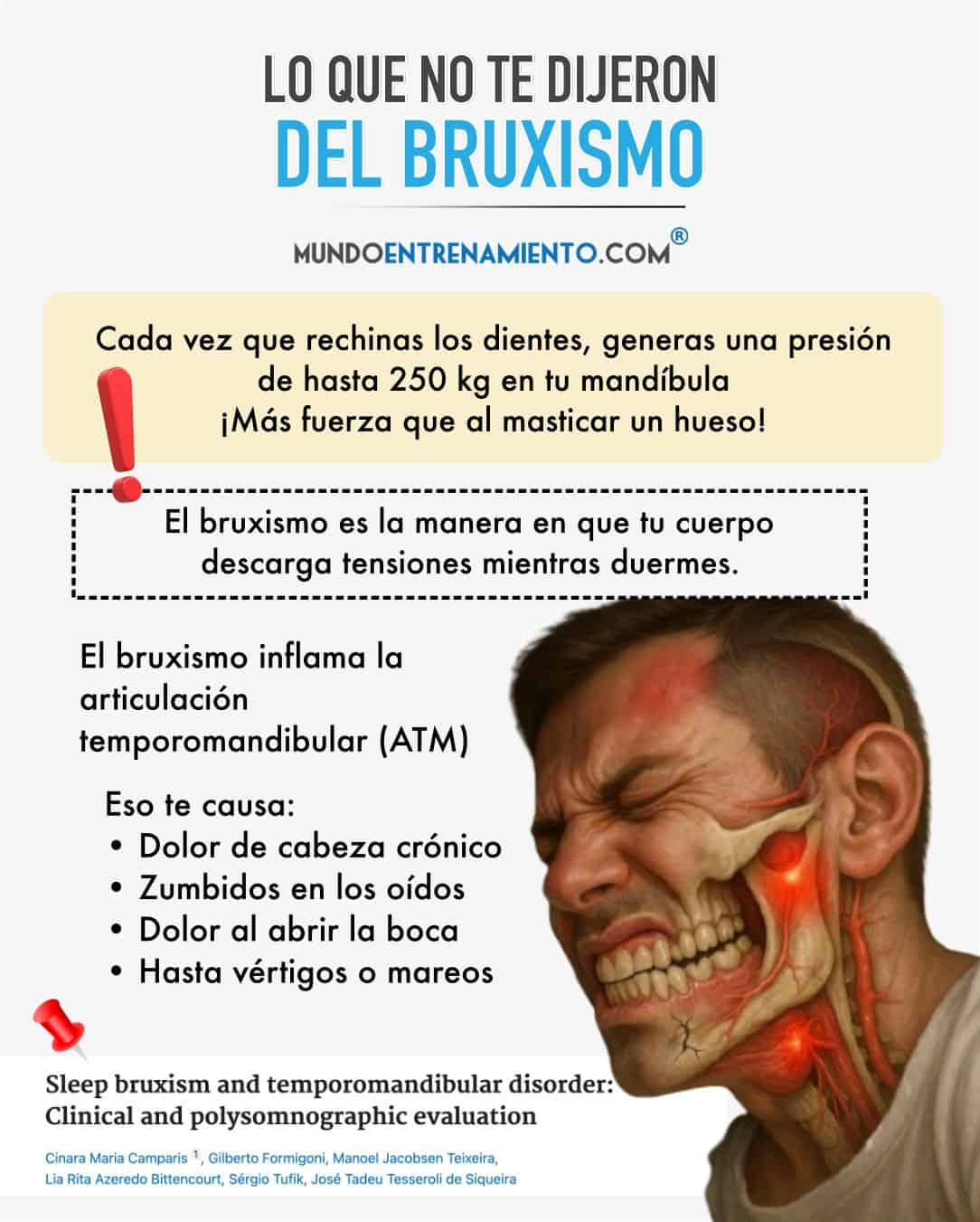 bruxismo síntomas