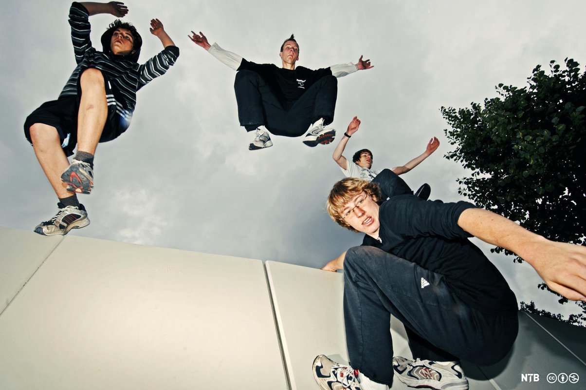 ¿Qué es el parkour en Educación Física? 7 beneficios Parkour grupo