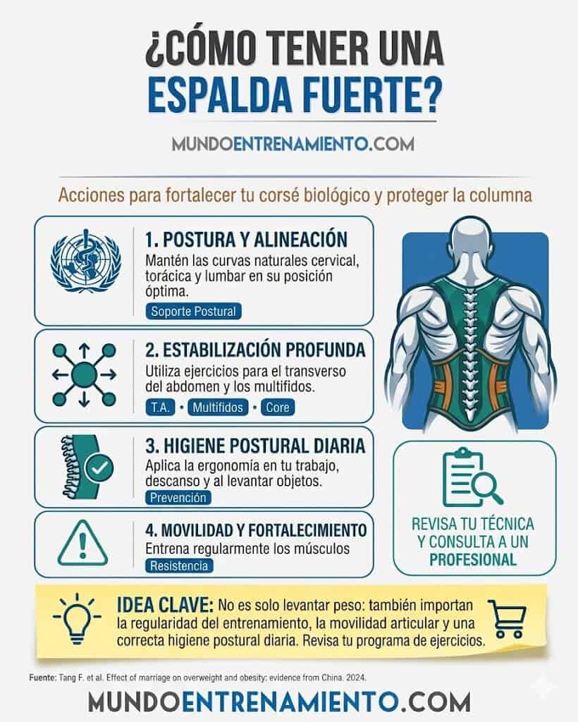 Guía completa Músculos de la Espalda: 1 resumen anatomía Consejos espalda fuerte