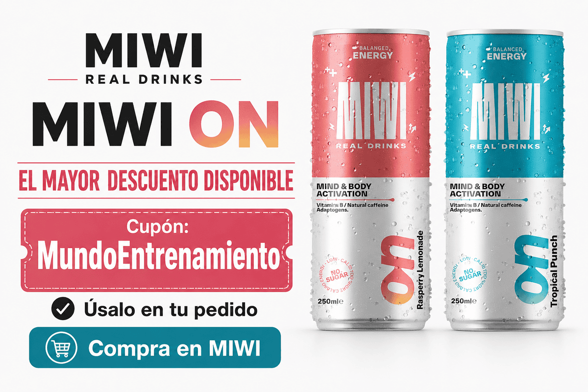 Cupón descuento Miwi: «MundoEntrenamiento» para ahorrar en MIWI Real Drinks Cupón descuento Miwi: "MundoEntrenamiento" máximo codigo descuento disponible