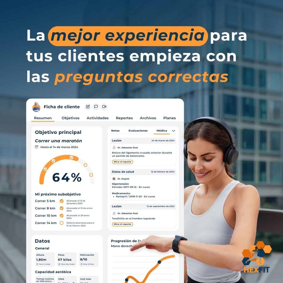 La mejor encuesta de bienvenida para tus clientes my hexfit