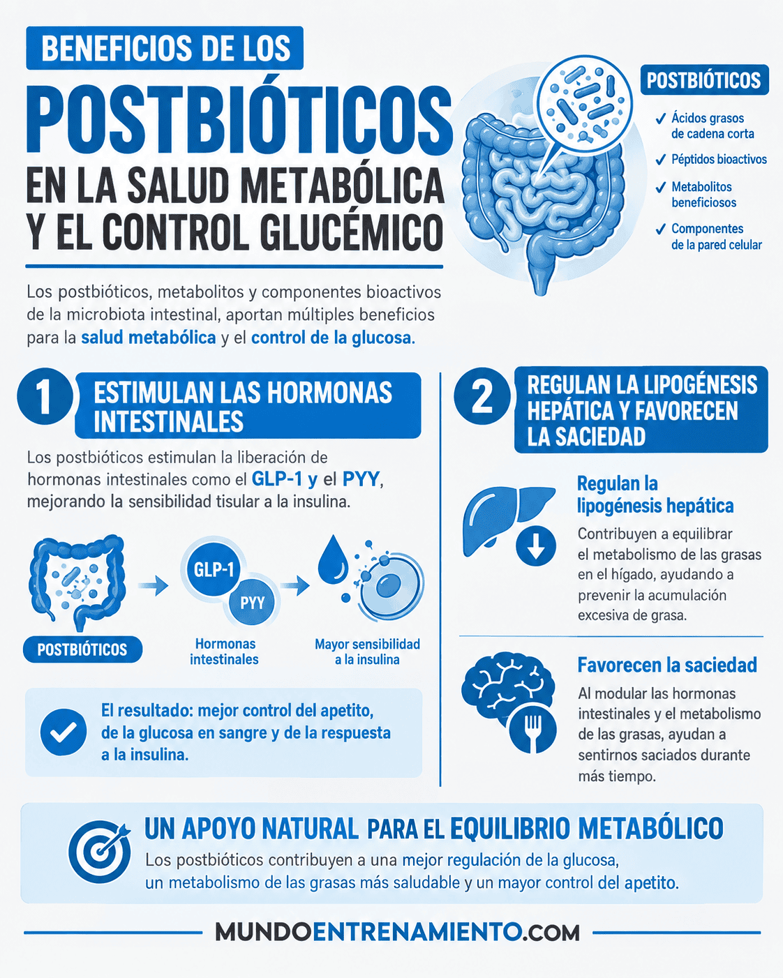 Postbióticos: 4 beneficios y diferencias con probióticos Salud postbióticos