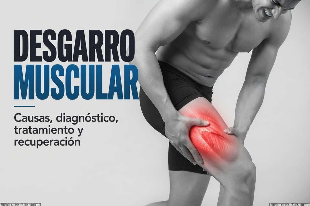 Desgarro muscular causas